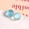 Acessórios de Resina Meia-Lua com Glitter Céu Estrelado de Alta Transparência Estilo Coreano Zhentu Ins para Brincos, Presilhas de Cabelo e Materiais para Capas de Celular