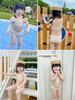 Bikini Bonito de Dos Piezas para Niña 2026 Nuevo Estilo Traje de Baño Estilo Ins para Niña Traje de Baño con Protección Solar para Bebé