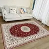 Alfombra de Sala de Estar con Fondo Lavado de Imitación Cachemir Transfronterizo TPE, Manta para Mesita de Noche de Dormitorio, Plegable, Lavable a Máquina, Alfombra de Piso Amazon
