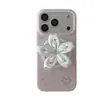 Funda de Teléfono Magnética con Soporte en Forma de Corazón de Lentejuelas, Suave y Dulce, para 17Promax, Adecuada para 16Pro/15Pro