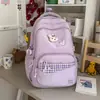 Mochila Fofa de Coelho Azul Claro Macio Parecendo Nuvem Estudante Festa Cura Campus Aula Férias Viagem Doce Estilo Mochila Escolar