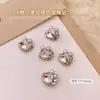 Accesorios para Uñas Maillard Apilados con Pedrería, Estilo Nuevo Otoño e Invierno, Pedrería de Forma Irregular, Pedrería Famosa en Internet para Uñas, Fabricante de Pedrería para Decoración de Uñas de Cristal