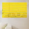 Tira decorativa de borde hermoso de 30 cm, adhesivo de pared acrílico tridimensional autoadhesivo para dormitorio, sala de estar, pasillo de escaleras, decoración de pared del hogar