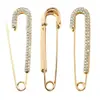 Broche Anti-Exposición Nuevo Ins con Tachuelas de Diamante Transfronterizo para Ropa de Mujer, Pin Ceñidor de Cintura para Pantalones, Hebilla de Pin para Asegurar Accesorios de Ropa