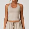 Zechuang Chaleco de Yoga para Lijado Transfronterizo con Forma de V Ajustado Espalda Bonita Ropa Interior Deportiva Chaleco de Fitness para Correr Ejercicio 3058