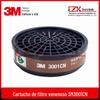 3M3001CN Vapores Orgânicos Gás Tolueno Pintura com Spray Decoração de Casa Filtro de Carvão Ativado de Alta Eficiência Cartucho Elemento Filtrante de Proteção
