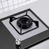 Estufa de Gas Junta a Prueba de Aceite Cocina Gas Pegatina Anti-Suciedad Cubierta Protectora Anillo de Papel de Aluminio Estera de Estufa de Papel de Aluminio Gadget