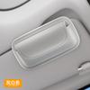 Estuche de Almacenamiento para Gafas de Visera Solar de Coche Transfronterizo, Soporte para Gafas de Interior de Coche de Cuero Nappa, Estuche para Gafas de Sol de Coche