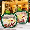Bolsas de Regalo Navideñas, Galletas Lindas, Pasteles de Copo de Nieve, Cajas de Regalo de Dulces, Bolsas de Empaque para Nochebuena, Bolsas Autoadhesivas al por Mayor
