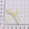Crochê de Pontos Duplos Borda Ondulada Laço Amarrado à Mão Acessórios de Tecido Roupas Chapéus Meias Acessórios DIY Materiais Artesanais
