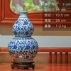 Vaso de Porcelana Azul e Branco Ornamentos Arranjo de Flores Suporte Antigo Cuia Pequena Artesanato Antigo Fábrica de Vasos Cerâmicos Cadeia de Suprimentos Atacado
