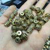 Xizang Pequeño Tipo Antiguo Pequeño Corte Recto Pequeño Cierre Latón Accesorios Wen Play Estrella Luna Bodhi King Kong Baixiang 108 Accesorios DIY