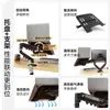 Suporte para Laptop, Suporte para Computador, Braço Mecânico, Suporte para Monitor, Suporte de Monitor Ajustável e Giratório, Pode Ser Invertido