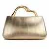 Bolso de Mano Pequeño de PU de Nuevo Estilo Transfronterizo Europeo y Americano, Bolso de Hombro y Cruzado de Moda con Personalidad para la Noche, Venta al por Mayor desde el Fabricante