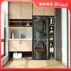 Gabinete de Lavadora de Aluminio Honeycomb Personalizado Gabinete de Pared para Lavadero Doméstico Lavabo Gabinete de Pared Lavado y Secado Integrado Máquina Doble Protección Solar Gabinete de Balcón