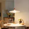 Lámpara de Araña para Restaurante Estilo Francés Crema Mesa de Comedor Simple Barra Lámpara Ovni Nogal Habitación Dormitorio Mesita de Noche Lámpara de Araña Pequeña