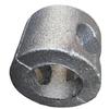 Anillo de bloqueo antidesbloqueo para carro minero, tipo M46, 75 mm de diámetro exterior, anillo de bloqueo de acero fundido flexible.