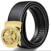 Cinturón Shilairun para Hombre de Cuero Genuino Hebilla Automática Estilo Coreano para Jóvenes Tendencia Popular de Negocios Cinturón Táctico
