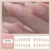 Uñas postizas estampadas cortas, medianas y largas de fábrica, con diseño de armadura, productos terminados en caja, venta al por mayor, se pueden personalizar según muestras
