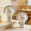 Enfeites Decorativos na Cor Creme com um Toque de Luxo para a Entrada da Sala de Estar, Arranjo de Flores de Mesa Estilo Francês Pequenos Enfeites