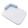 Cama para gato de primavera y verano transfronteriza en forma de L, frijoles de hielo, nido de sofá con sensación fresca, perrera de verano para gato, perrera para perro, nido para mascota, cojín, suministros