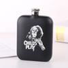 Olla de vino cuadrada negra de 6 oz estilo japonés, coreano, ruso y americano, logotipo de texto personalizable, entrega directa transfronteriza