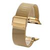 Para Apple iwatch876SE Huawei 06 línea hebilla doble metal acero inoxidable correa inteligente al por mayor