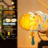 Linternas del Festival de Mediados de Otoño, Nuevo Modelo 2026, Linterna de Conejo Estilo Antiguo, Material de Manualidad Portátil para Niños, Linterna de Dibujos Animados