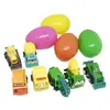 52 * 78 mm forma de huevo huevo retorcido mini coche huevo retorcido divertido 5*8 cáscara de huevo huevo de Pascua