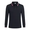 Camiseta de manga larga para hombre, estilo primavera/otoño, con cuello, versátil para uso casual, disponible en tallas grandes, estilo polo, nueva colección 2025