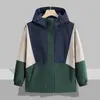 Chaquetas Personalizadas para Exteriores para Hombres y Mujeres, Cortavientos Finos de una Sola Capa para Hombres y Mujeres, Ropa Tres en Uno para Primavera y Otoño