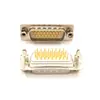 Conector DB26 macho de pines sólidos D-SUB 26 asiento macho tipo placa de soldadura de pata recta HDP26P enchufe de pin recto tipo placa