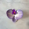 Flor artificial transfronteriza, cabeza de orquídea de algodón de silicona, algodón de silicona con tacto realista, flor artificial para boda y decoración del hogar