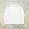 Camiseta de manga larga de otoño al por mayor transfronteriza europea y americana, jersey casual holgado, top básico cómodo para el día a día para hombre