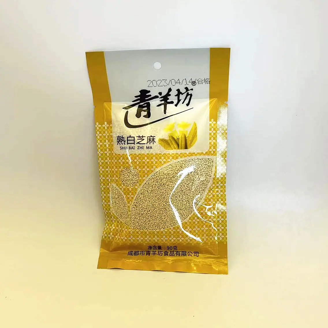 青羊坊熟白芝麻90克