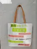 Bolsa Tote de Lona Papel Dupont Bolsa de Ombro Cheia de Valor Emocional Pronta para Varejo com Bebê para o Trabalho Festa de Estudantes