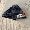 Presilha de Triângulo Xadrez Colorida Contrastante Retro Coreana Acessórios de Cabelo Modernos de Alta Qualidade Presilha de Tubarão Novo Estilo