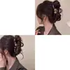 Presilha Grande para Cabelo Feminino 2026 Novo Estilo Presilha Tubarão Grampo de Cabelo para Cabelos Grossos Acessório de Cabelo Pegador de Cabelo Parte de Trás da Cabeça Presilha de Garra