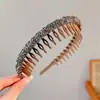 Colección de Diademas de Cabeza de Dientes para Niños y Adultos Impresionante Trenza de Calavera Alta Diadema Colores de Corte Pinza para el Cabello Antideslizante Accesorios para el Cabello
