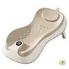 Soporte de Baño con Sensor de Temperatura para Bebé, Soporte para Sentarse y Acostarse para Bañera de Bebé, Soporte Universal para Cama de Baño, Alfombrilla Antideslizante para Baño de Recién Nacido