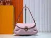 Bolso de Hombro Vintage de Mezclilla Azul con Cerradura y Cuero que Cambia de Color, Billetera Pequeña para Monedas Bolsa de Axila