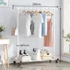 Perchero de pie vertical para ropa perchero de dormitorio interior perchero para abrigo de habitación perchero para ropa de estudiante perchero fresco para ropa para el hogar
