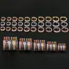 Pendientes Pequeños Unilaterales Incrustados con Diamantes, Pendientes, Pendientes, Elegantes de Gama Alta, Oro, Plata, Oro Rosa, Broches para Cartílago, Pendientes, Lote de Joyería