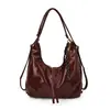 2026 Moda Retro Nuevo Estilo Bolso Simple Bajo el Brazo Bolso Cruzado Primavera Gran Capacidad Mochila de Viaje para Mujer