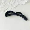 Estilo Coreano Novo Presilha Banana com Laço Presilha Vertical Elegante Artefato de Fixação para Rabo de Cavalo Alto Presilha Acessórios de Cabelo Femininos de Alta Qualidade