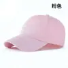 Chapéu de Algodão Puro com Top Macio, Cor Sólida, para Homens e Mulheres, Boné Personalizado com Publicidade de Time, Boné de Baseball para Primavera, Boné com Aba Casual, Chapéu de Sol