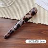 Avanzada Pinza de Pico de Pato con Estampado de Leopardo Horquilla Estilo Extranjero Flequillo Clip Lateral Tocado Lavar Cara Maquillaje Especial Horquilla para Cabello Suelto