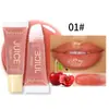 Amazon espejo de agua y luz hidratación duradera sabor a fruta aceite para labios hidratante natural fácil de colorear no se pega a la taza brillo de labios venta al por mayor