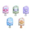 Da un bocado a Helado Animal, Pegamento de Crema Brillante DIY, Funda de Teléfono Casera, Accesorios para Pasador, Piezas de Resina