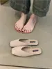 Mules Elegantes de Punta Cerrada para Mujer, Nuevo Estilo Francés, Suaves y Sencillos, Mules Versátiles sin Cierre para Verano 2025